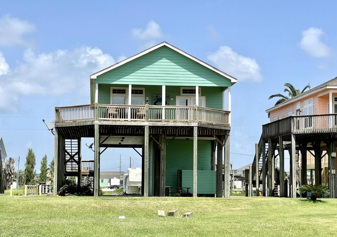 Mermaid Mansion Home Crystal Beach Bagian luar foto